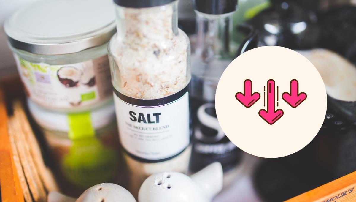 Descubre cuánto hay que reducir el consumo de sal para un cambio importante en la salud